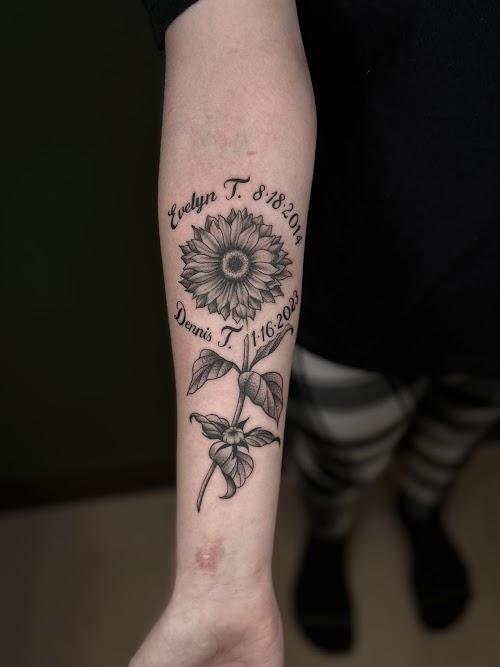Crown and Casket Tattoo