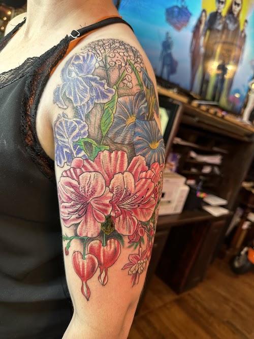 American classic tattoo and body piercings