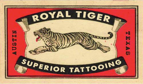 Royal Tiger Tattoo