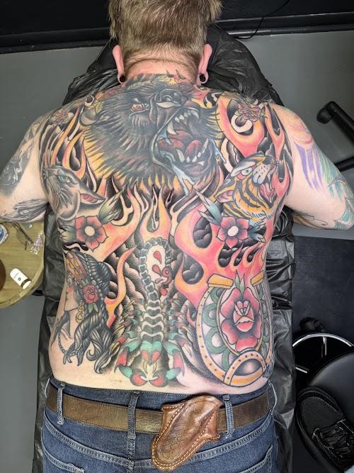 Solid Black Ink Tattoo Parlor