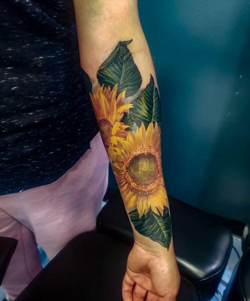 Blue Panda Tattoo