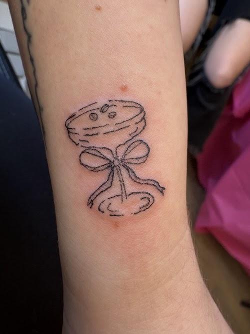 Pink House Tattoo