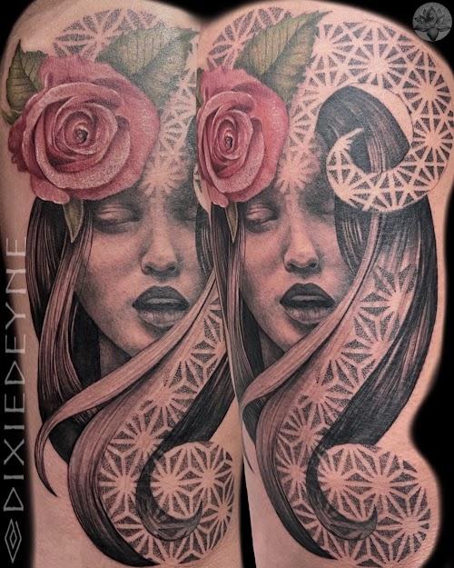 Tattoos by Dixie Deyné