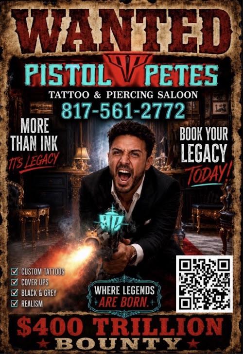 Pistol Pete's Tattoo Saloon