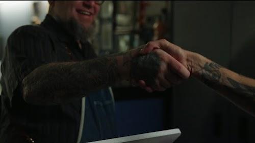 Whittling Wizard Tattoo