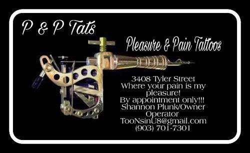 P & P Tattoos Texarkana Texas