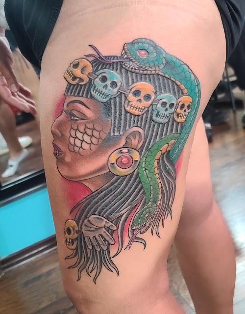 Smiling Bear Tattoos
