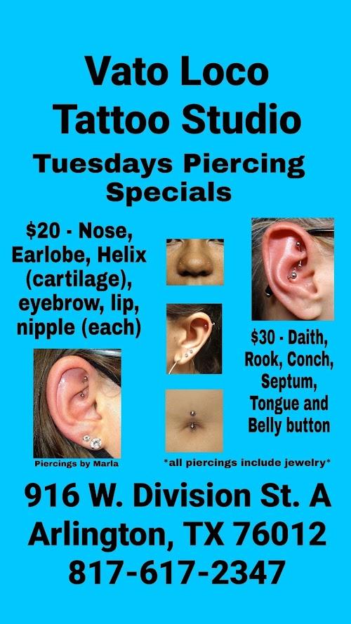 Tattoos and Piercings by Marla