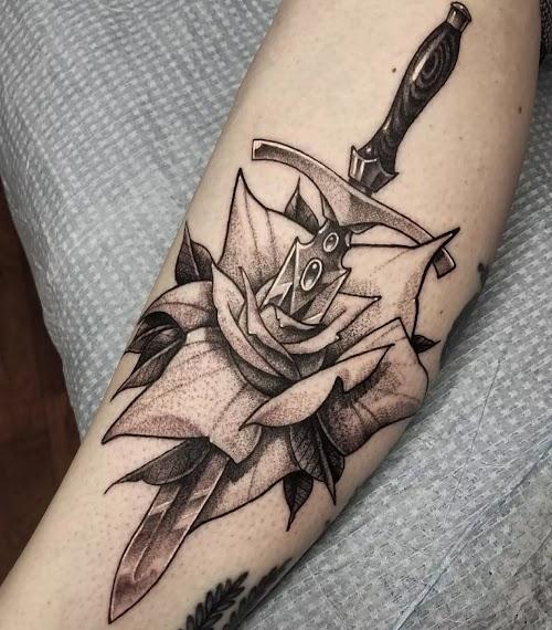 Neon Mordor Tattoo