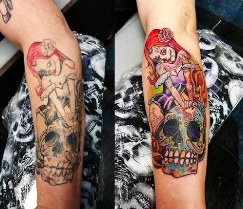 Iron Anchor Tattoo