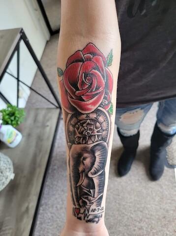 Hound Dog Tattoo