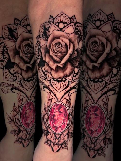 Blaze of Glory Tattoo