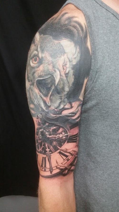Dennis Paul Kline tattoos at tattoo city