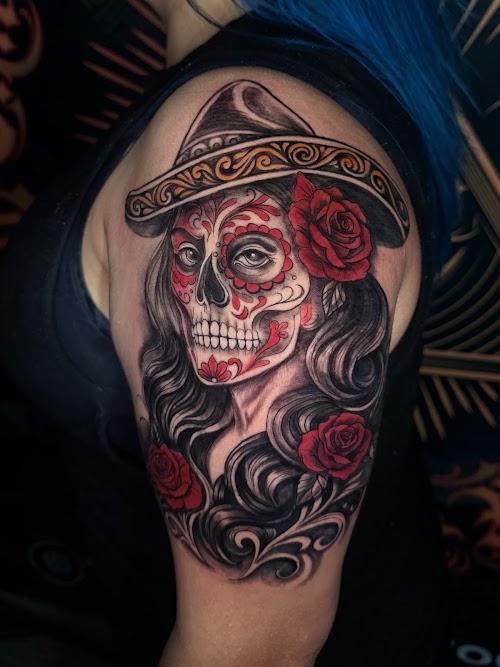 Anna Wasp Tattoo