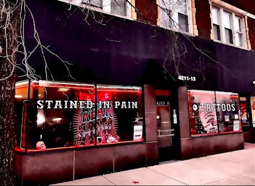 Stained in pain tattoos