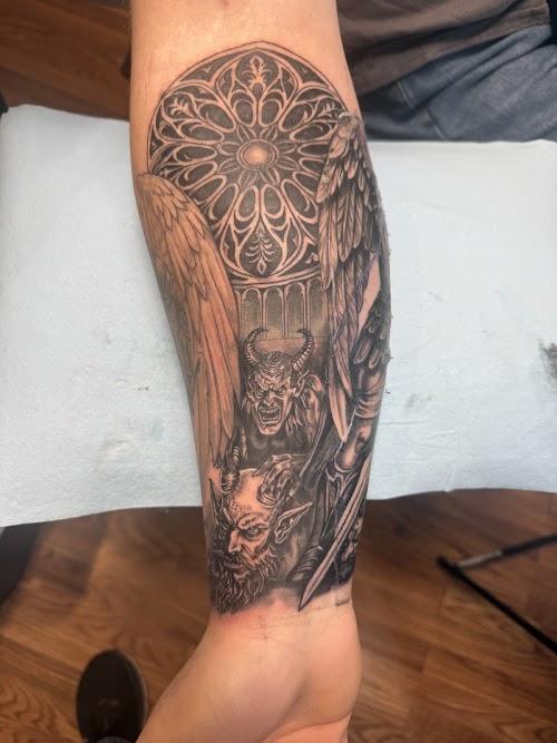 Kryptic Skin Tattoo