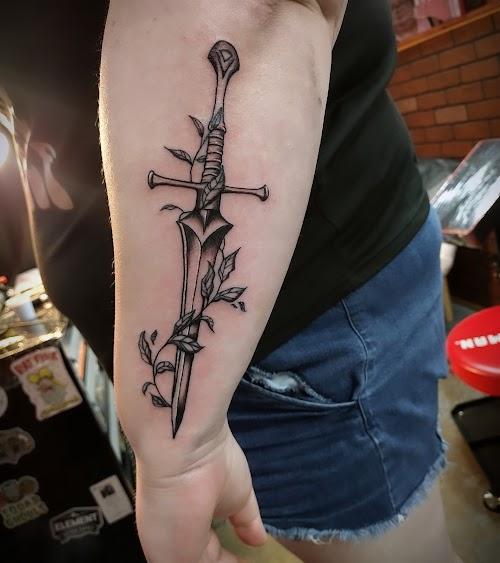 Eights and Aces Tattoo