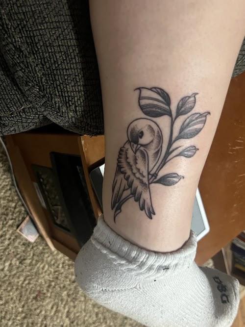 Electric Luna Tattoo