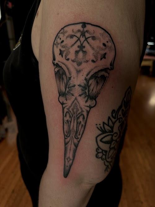 Electric Peach Tattoo